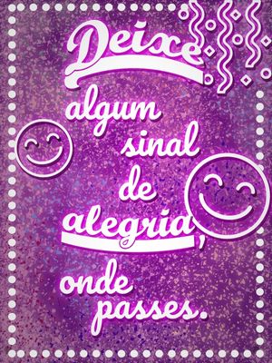DEIXE ALEGRIA