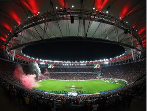 ESTÁDIO DO MARACANÃ CHEIO DE TORCEDORES DO FLAMENGO