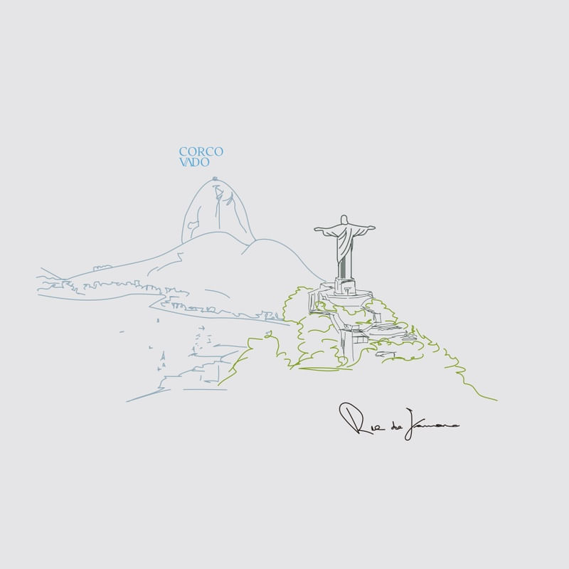 CORCOVADO CONTEMPLANDO