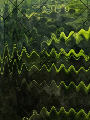 DÍPTICO ABSTRATO GREEN DA HELO - V1
