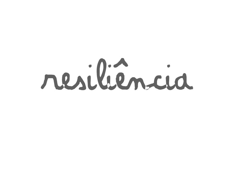 ARTE LETTERING RESILI�NCIA