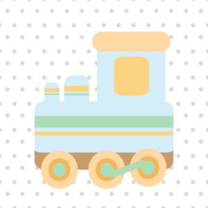 ARTE INFANTIL TREM