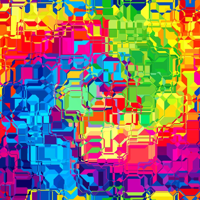 RAINBOW PATTERN DESIGN