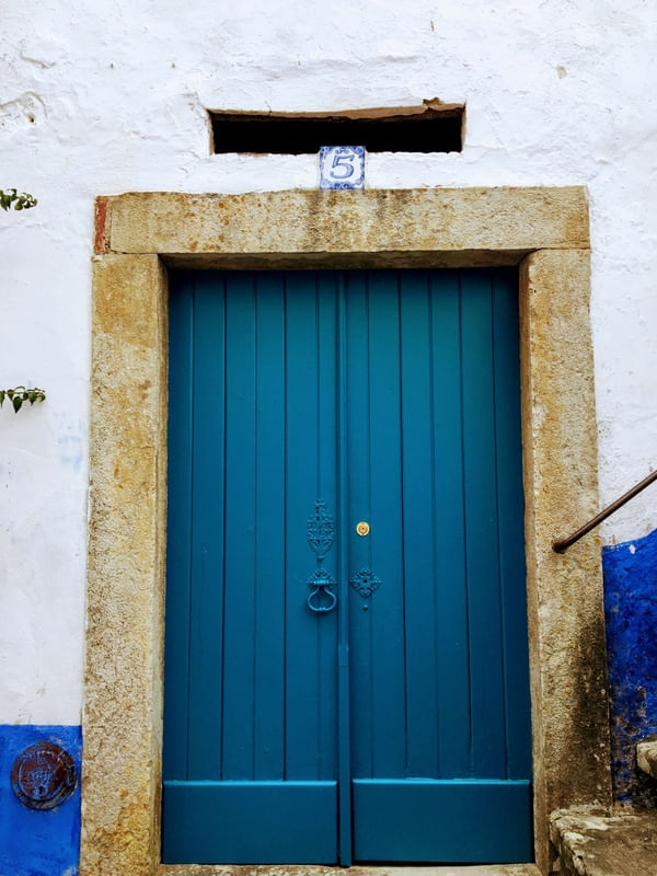 PORTA AZUL MEDIEVAL