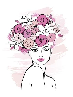 FLOWER HAT GIRL