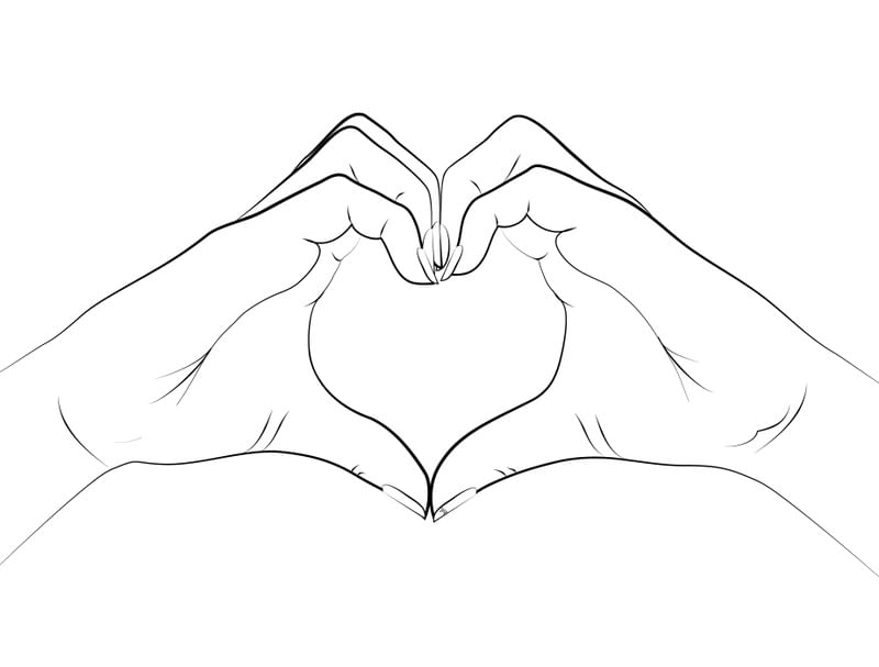 HAND HEART