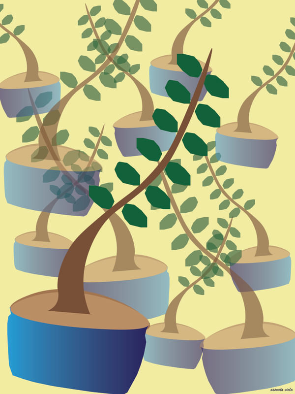 VASO AZUL