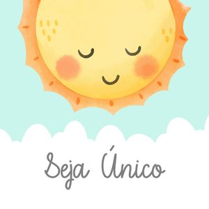 ARTE INFANTIL SOL SEJA ÚNICO