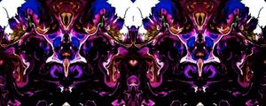 ABSTRATO PANORÂMICO ROXO