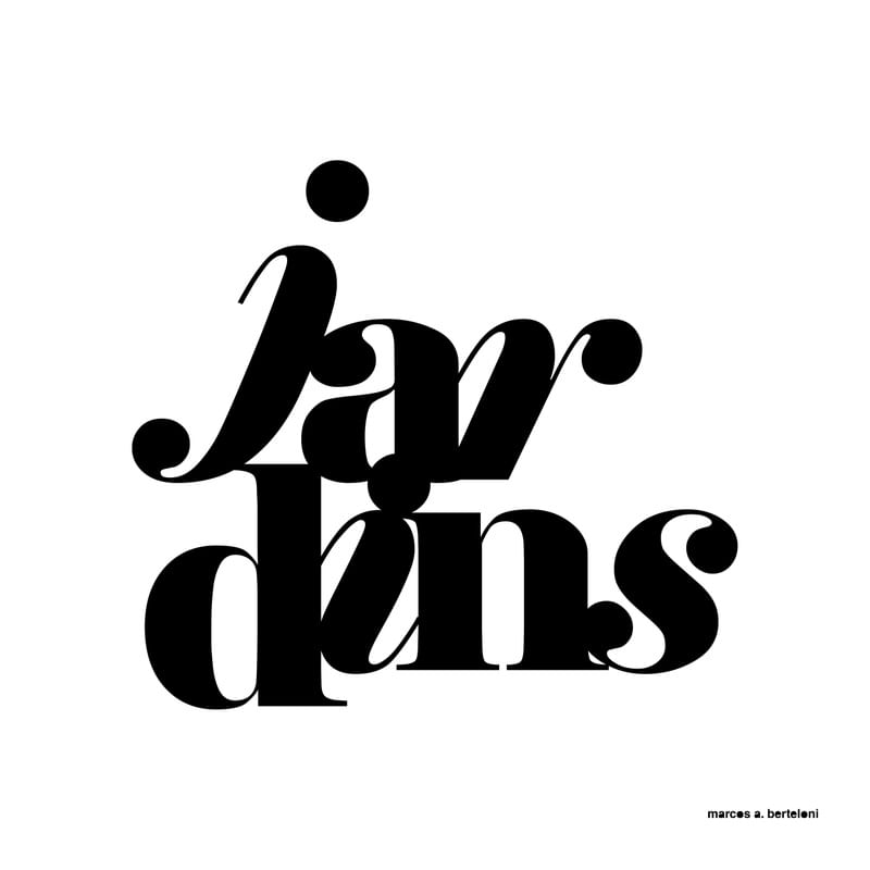 JARDINS TIPOGRAFIA