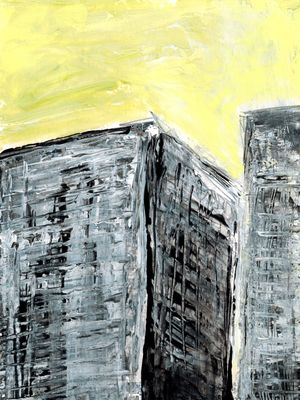 CITY VIEWS 1, LEMON YELLOW