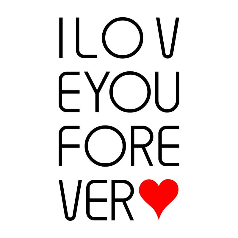UA - TIPOGRAFIA I LOVE YOU FOREVER - 120X120 - 24-04-2020 -- 01A2