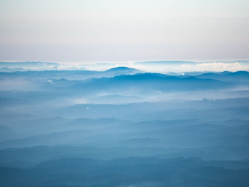 MORNING SHADES OF BLUE