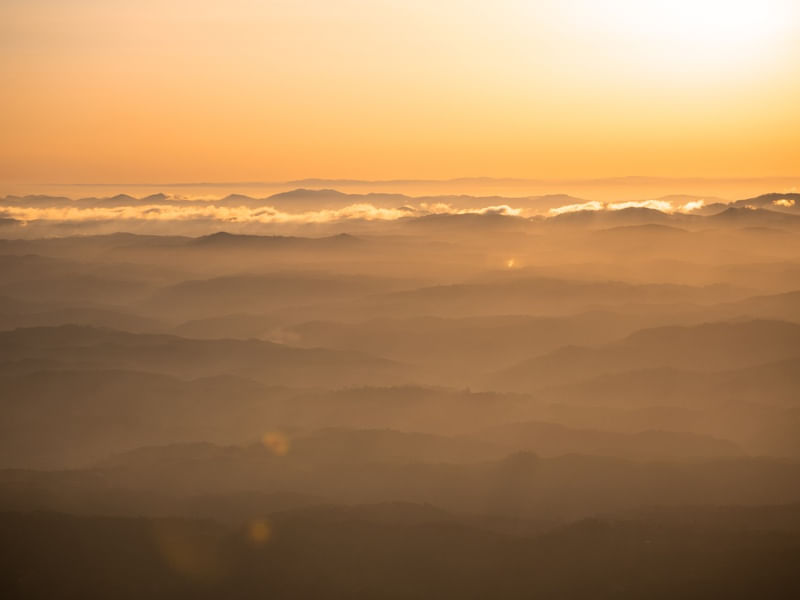 MOUNTAIN SUNSET L