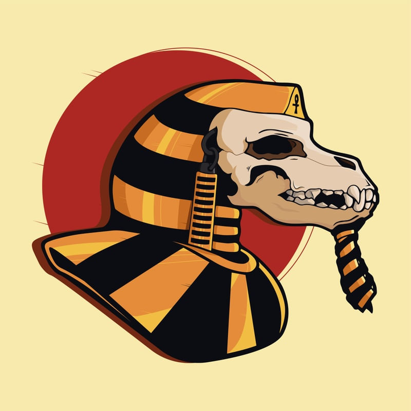 ANUBIS, THE GOD OF DEATH,
