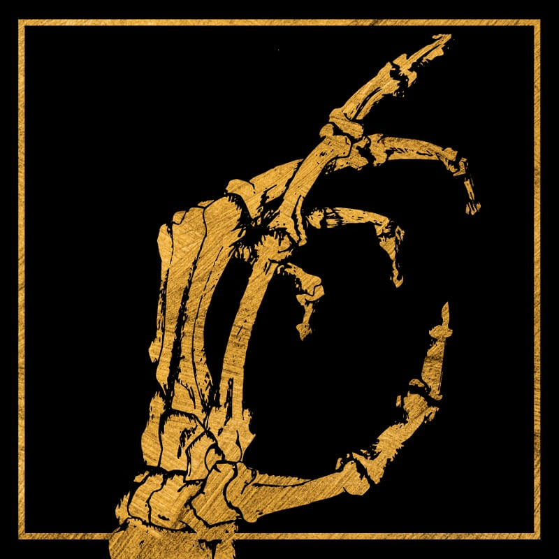 GOLDEN SKELETON HAND