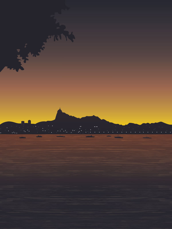 MURETA DA URCA ENTARDECER II