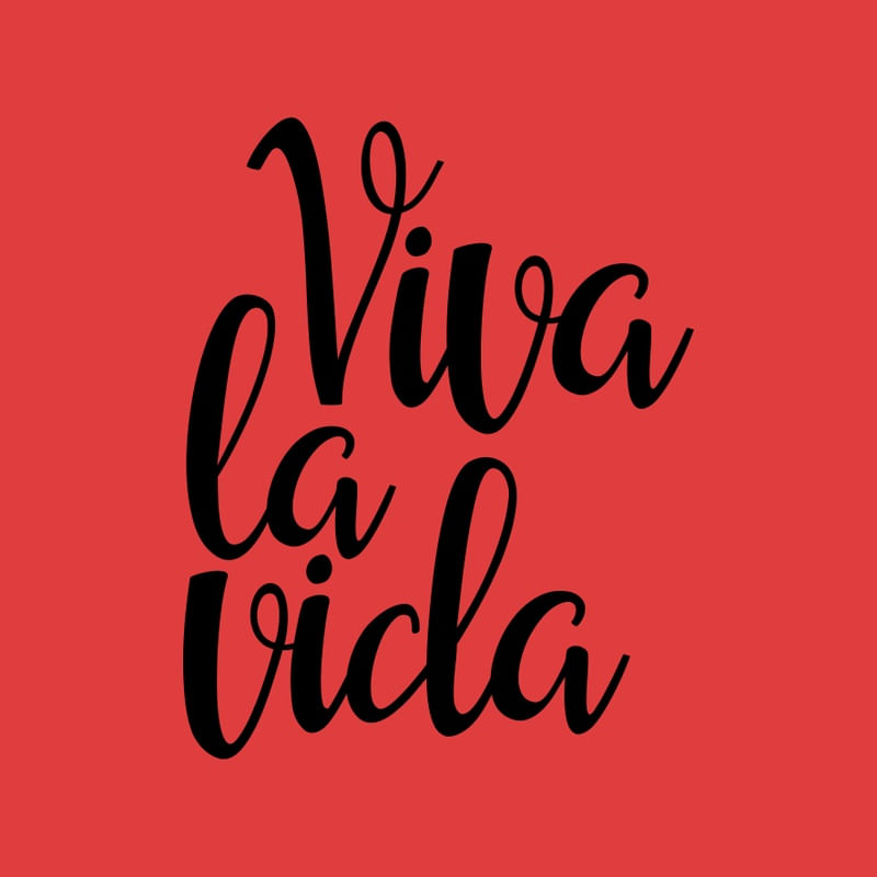 VIVA LA VIDA FUNDO MELANCIA QUADRADO
