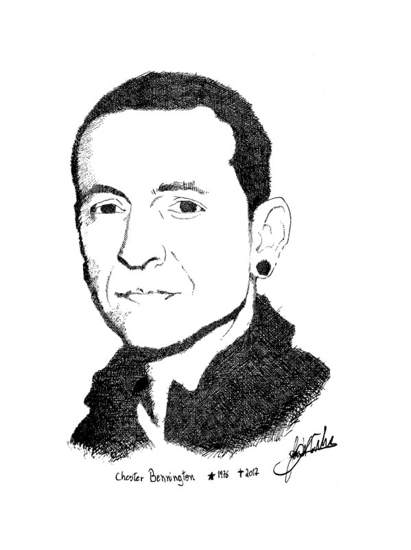 CHESTER BENNINGTON POR JOÃO MATHEUS