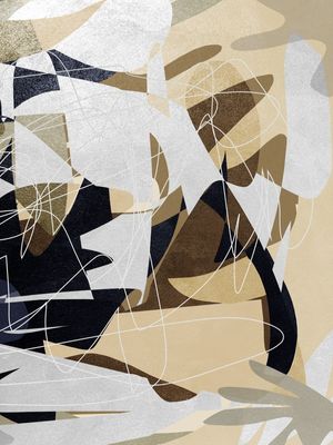 TROPICAL ABSTRATO DA HELO - DÍPTICO 3