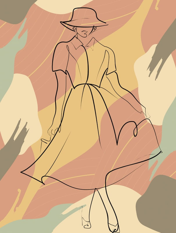 VINTAGE LADY