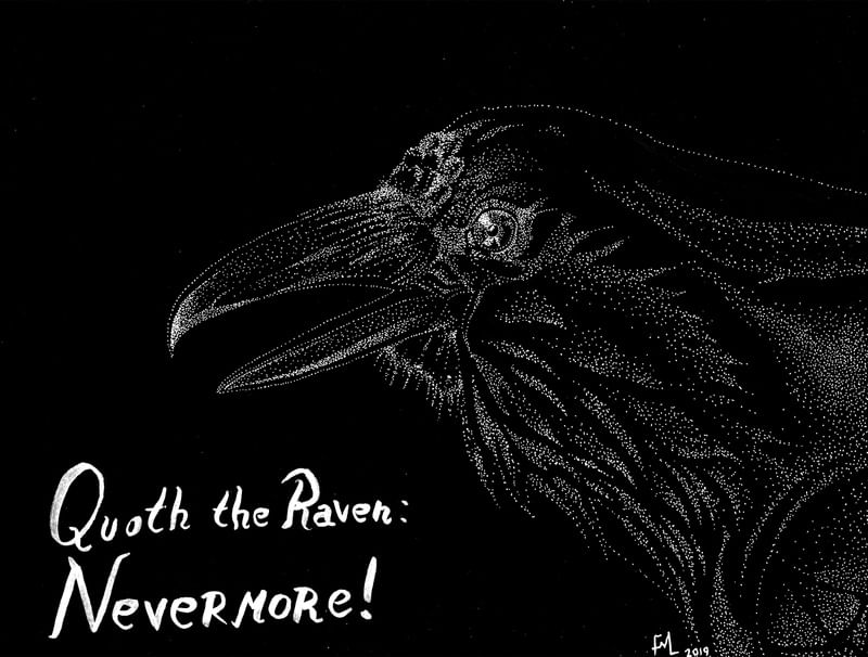 THE RAVEN NEVERMORE
