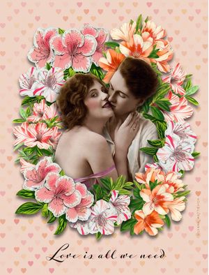 LOVE IS ALL WE NEED BY SILVANA MATTIEVICH