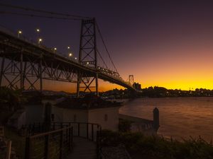 PONTE HERCILIO LUZ FLORIPA LINDA