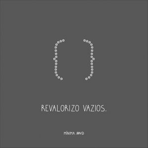 Revalorizo vazios.