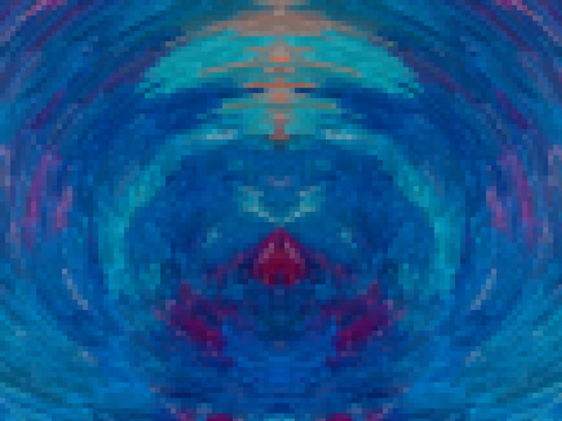 PIXELS 3D AZUIS