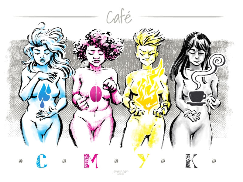CAFÉ CMYK