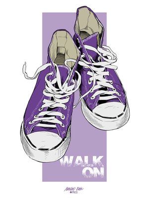 WALK ON - PURPLE