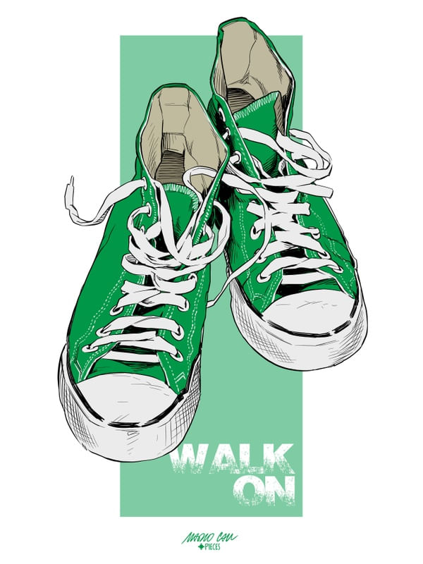 WALK ON - GREEN