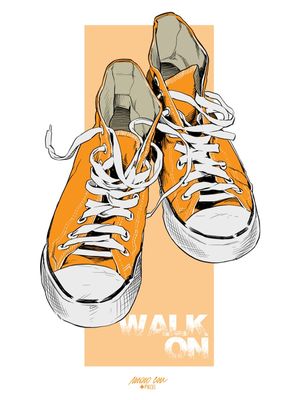 WALK ON - ORANGE