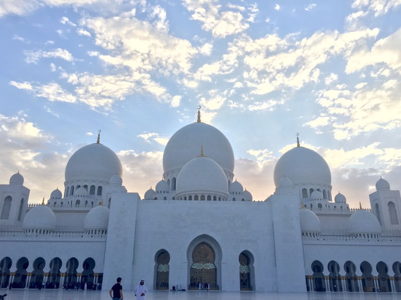 GRAND MOSQUE SUNSET