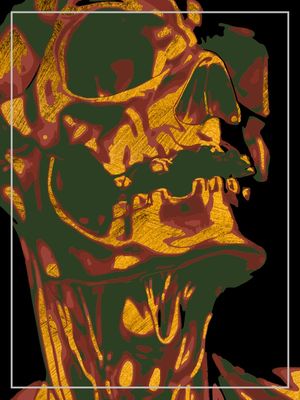 WEIRD SKULL CLOSE UP