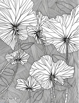 BW FLOWER LINE