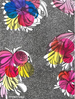 COLOR FLOWER LINE