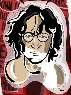 JOHN LENNON POR VURRARO