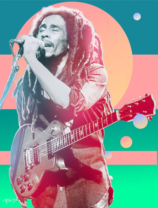 BOB MARLEY JAH