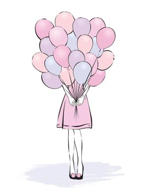 PINK BALLOONS