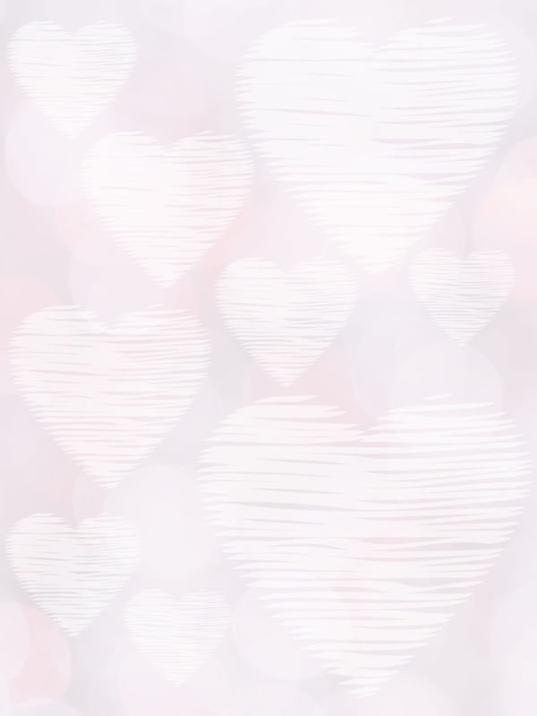 CORAÇÃO ROSA RISCADO