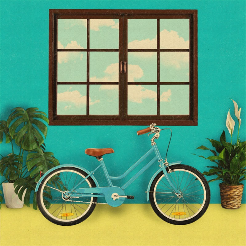 BICICLETA PELA JANELA
