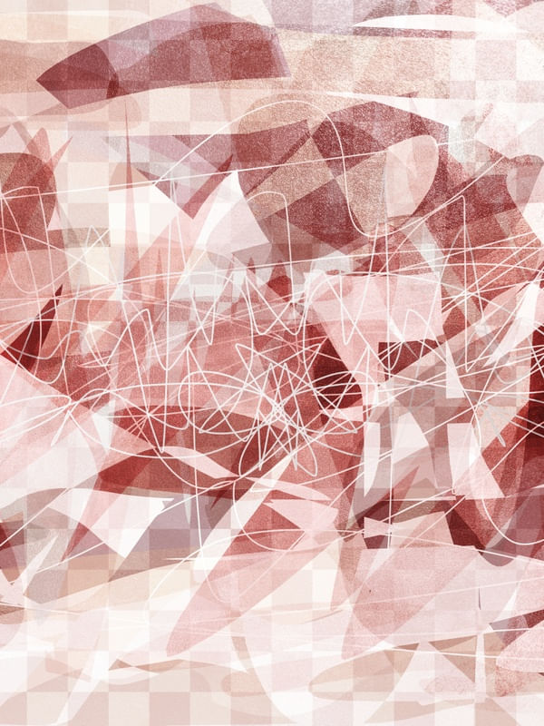 ROSEÉ ABSTRATO DA HELO - TRÍPTICO 2