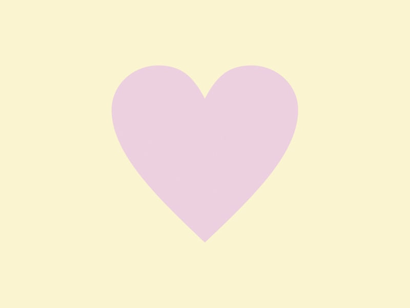 CORAÇÃO ROSA E AMARELO