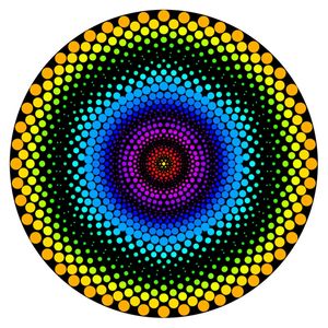 MANDALA ARCO ÍRIS