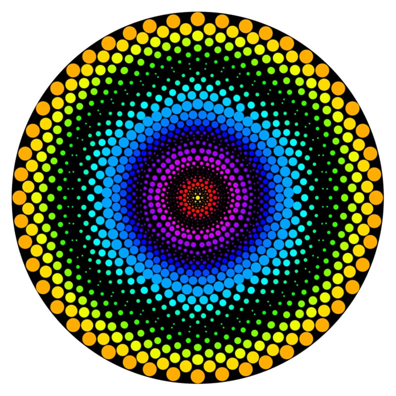 MANDALA ARCO ÍRIS