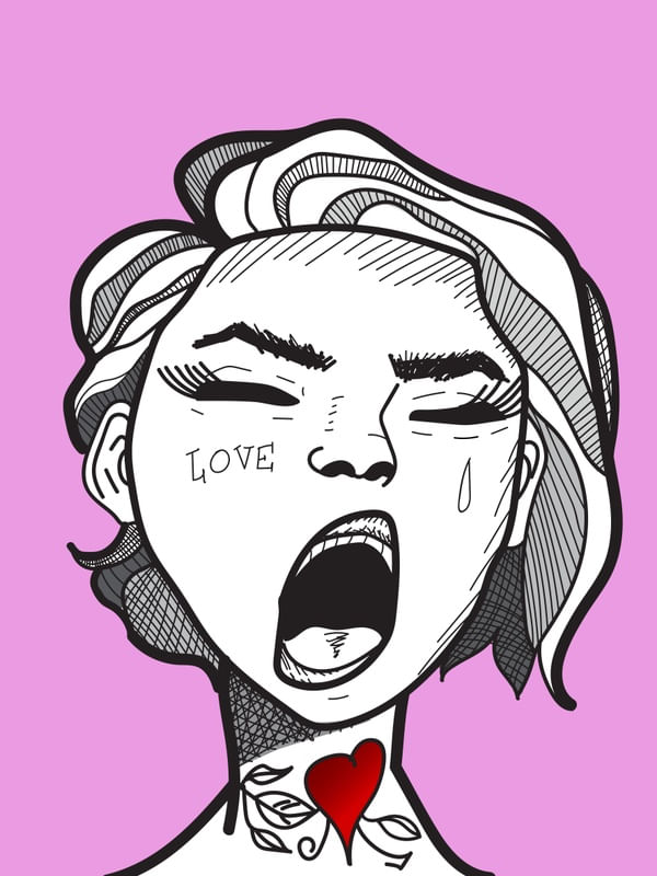 MULHER GRITO 2