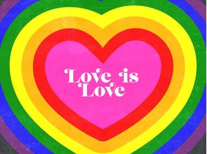 LOVE IS LOVE HEART