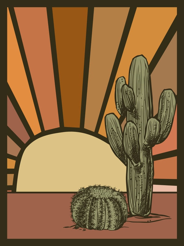 BOHO CACTUS AND SUNSHINE 2